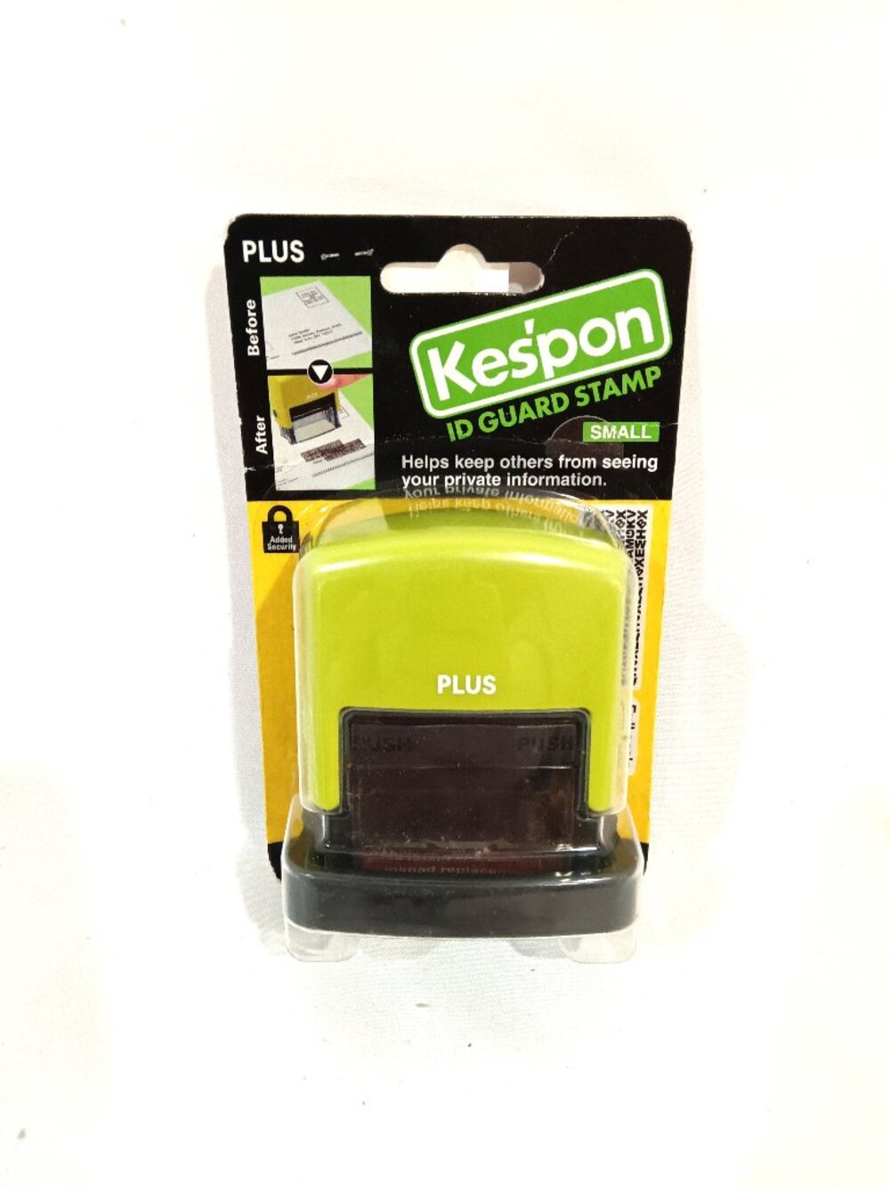 Kespon ID Gard Stamp Small Green New